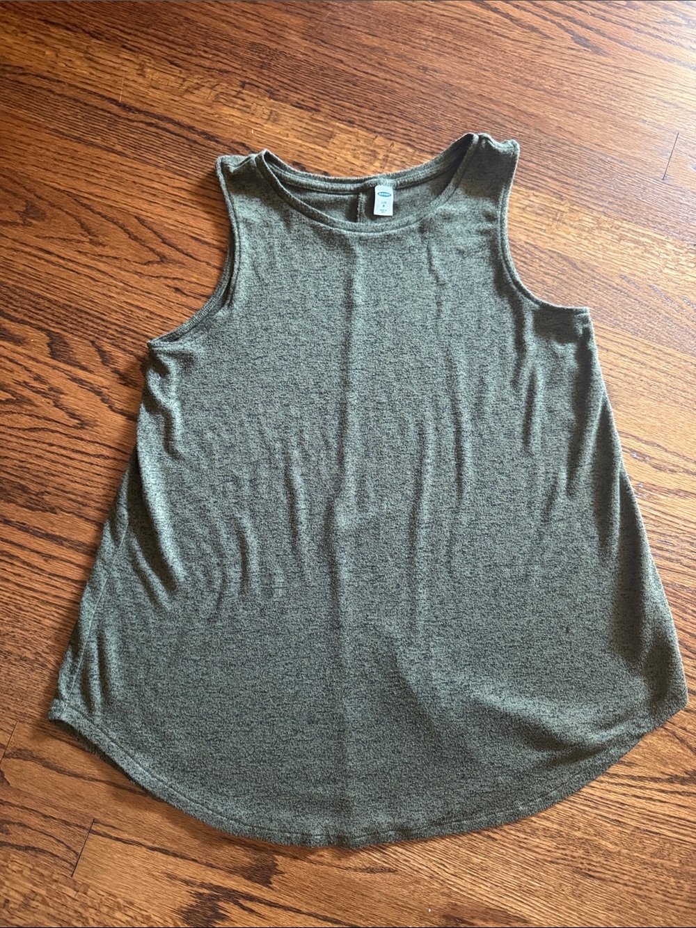 Old Navy Luxe Olive Green Lightweight Sweater Women’s Tank Top, M